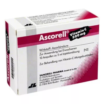 ASCORELL Solution dinjection, 10x5 ml ASCORELL Solution dinjection, 10x5 ml