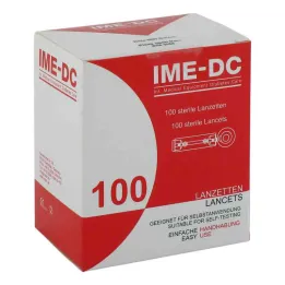 Lancettes/aiguilles Ime Dc pour autopiqueur (100 pièces)