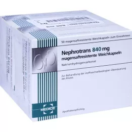 NEPHROTRANS 840 mg de capsules résistants gastriques, 100 pc