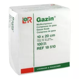 GAZIN Compresse de gaze 10x20 cm non stérile 12 fois opération, 100 pcs