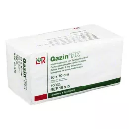 GAZIN Compresse de gaze 10x10 cm non stérile 16 plis RK, 100 pcs