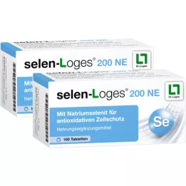 SELEN-LOGES 200 NE Tablettes, 200 pc