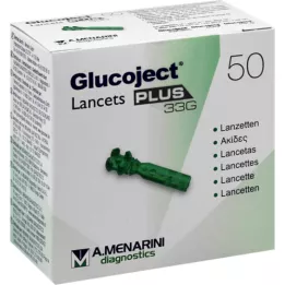 GLUCOJECT Lance PLUS 33 g, 50 pc