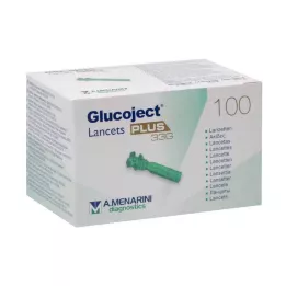 GLUCOJECT Lancettes PLUS 33 G, 100 pcs