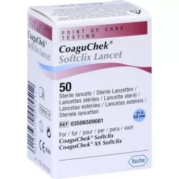 COAGUCHEK Softclix Lancet, 50 pc