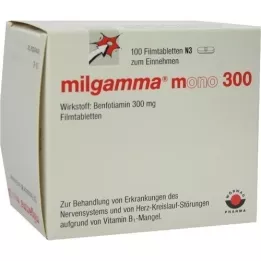 MILGAMMA Tablettes couchées mono 300, 100 pc