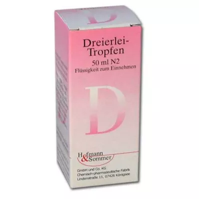 DREIERLEI Gouttes, 50 ml