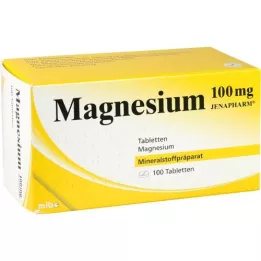 MAGNESIUM 100 mg de comprimés de jénapharm, 100 pc