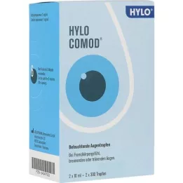 HYLO-COMOD gouttes oculaires, 2x10 ml