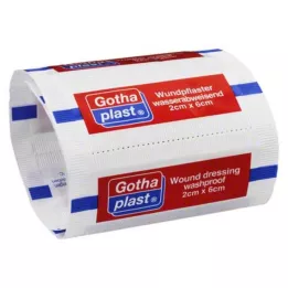 GOTHAPLAST Pansement imperméable 2x6 cm, 1 pièce