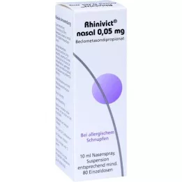RHINIVICT Nasal 0,05 mg de pistolet à dosage nasal, 10 ml