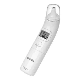 OMRON Thermomètre auriculaire infrarouge numérique Gentle Temp 520, 1 pièce