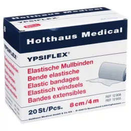 MULLBINDEN élastique 8 cmx4 m, 20 pièces