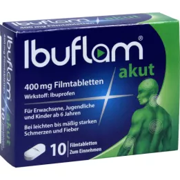 IBUFLAM Comprimés aigus de 400 mg de film, 10 pc