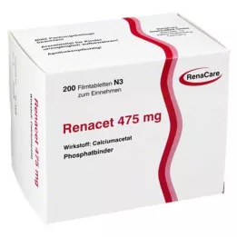 RENACET 475 mg de comprimés de films, 200 pc