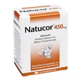 NATUCOR Comprimés pelliculés à 450 mg, 50 pièces