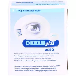 OKKLUGLAS Bandage pour verre de montre Aero, 5 pièces