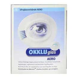 Bandage en verre de montre Occluglas Aero, 5 pc