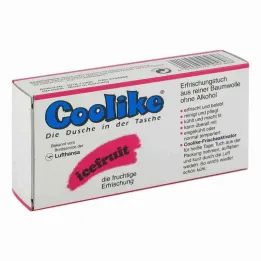 Coolike lingettes rafraîchissantes icefruit (5 pièces)