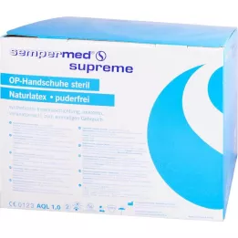 SEMPERMED Supreme OP-Gants stériles non poudrés taille 8.5, 50X2 pc
