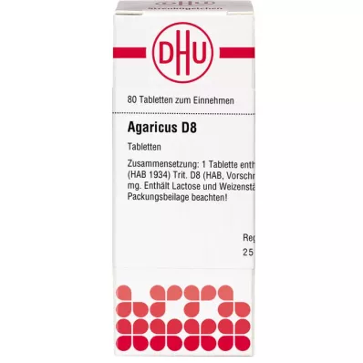 Agaricus D 8, 80 pc Agaricus D 8, 80 pc