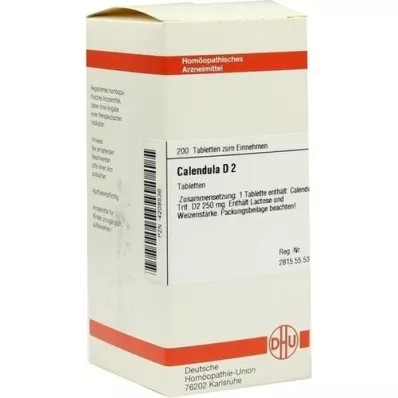 CALENDULA D 2 Tablettes, 200 pc