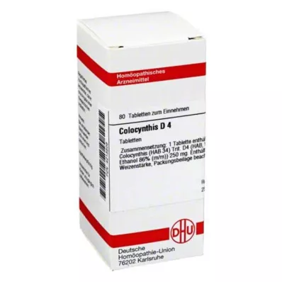COLOCYNTHIS D 4 comprimés, 80 pcs