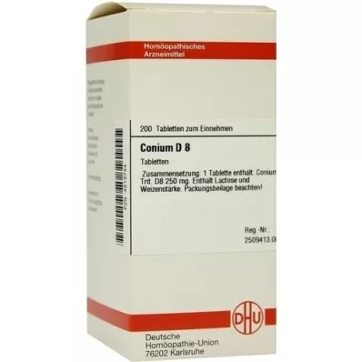 CONIUM D 8 comprimés, 200 pc CONIUM D 8 comprimés, 200 pc