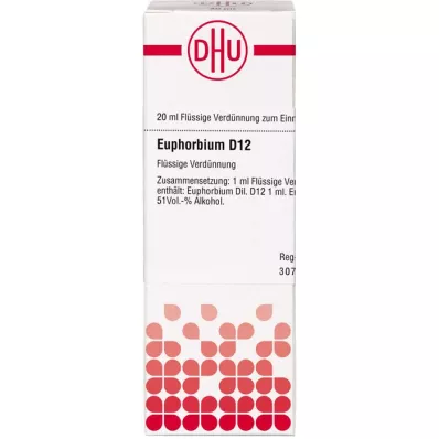 EUPHORBIUM Dilution D 12, 20 ml
