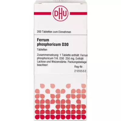 Ferrum Phos D30, 200 pc