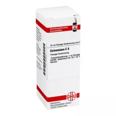 GELSEMIUM Dilution C 6, 20 ml