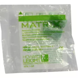 HOWARD Bouchons doreilles verts Leight Matrix,pc