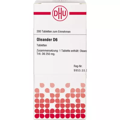 OLEANDER d 6 comprimés, 200 pc OLEANDER d 6 comprimés, 200 pc