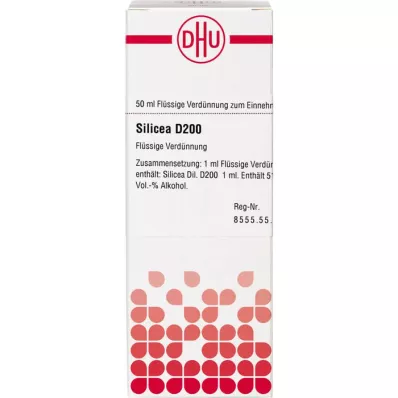 SILICEA Dilution D 200, 50 ml