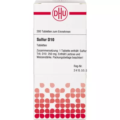 Sulfur D10, 200 pc Sulfur D10, 200 pc