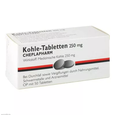 KOHLE Comprimés, 50 pièces KOHLE Comprimés, 50 pièces