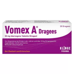 VOMEX A Dragees 50 mg comprimés enrobés, 20 pcs