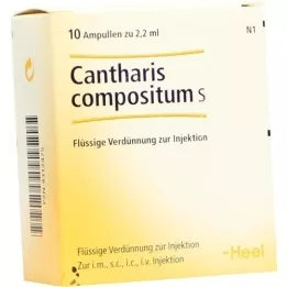 CANTHARIS COMPOSITUM s ampoules, 10 pc