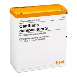 CANTHARIS COMPOSITUM Ampoules S, 10 pièces
