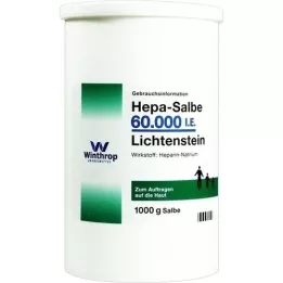 Onguent HEPA 60. 000 I.e. Lichtenstein, 1000 g