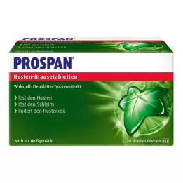 PROSPAN Comprimés effervescents contre la toux, 20 pcs