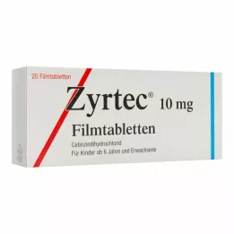 ZYRTEC Comprimés pelliculés, 20 pièces