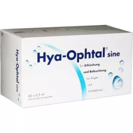 HYA-OPHTAL gouttes dœil sinusoïdales, 60x0,5 ml