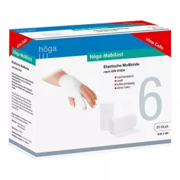 HÖGA-MUBILAST Bande de fixation 6 cmx4 m sans cellophane, 20 pcs