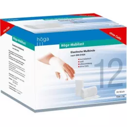 HÖGA-MUBILAST Fixation du bandage 12 CMX4 M O.CELLOPHAN, 20 pc