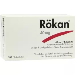 RÖKAN Comprimés pelliculés à 40 mg, 200 pcs