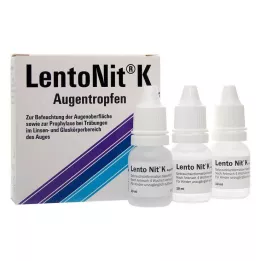 LENTO NIT Collyre K, 3X10 ml