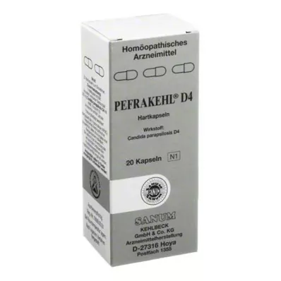 PEFRAKEHL Gélules D 4, 20 pièces PEFRAKEHL Gélules D 4, 20 pièces