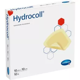 HYDROCOLL Association des plaies 10x10 cm, 10 pc