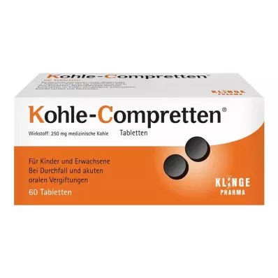 KOHLE Comprimés Compretten, 60 pièces KOHLE Comprimés Compretten, 60 pièces